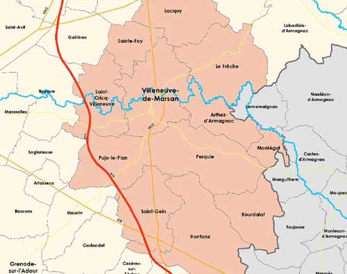 Pays Villeneuve en Armagnac PLU Intercommunal