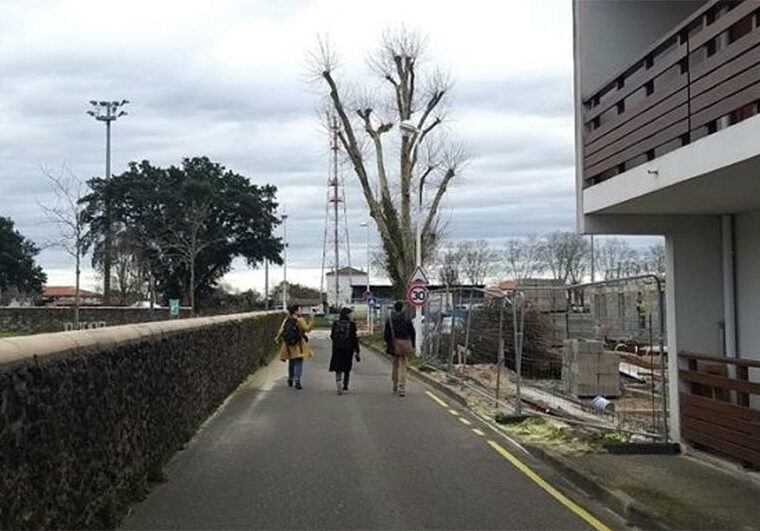 schéma de structuration du centre-ville de Biscarrosse